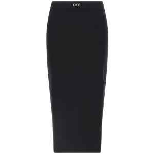 Off White Logo Skirt