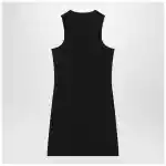 Off White Off-White™ Black mini dress with logo