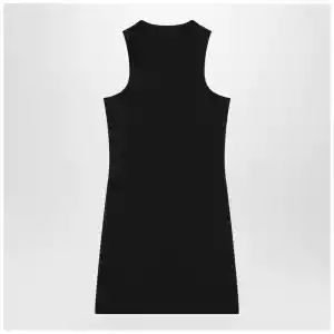 Off White Off-White™ Black mini dress with logo
