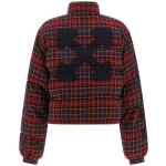 Off White Check Flan Arrow Spray Down Jacket