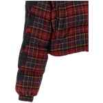 Off White Check Flan Arrow Spray Down Jacket