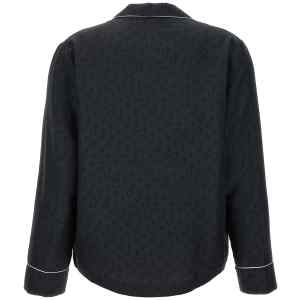 Off White Off-white Off Jaquard Pajama Shirt