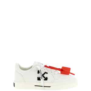 Off White Vulcanized Sneakers