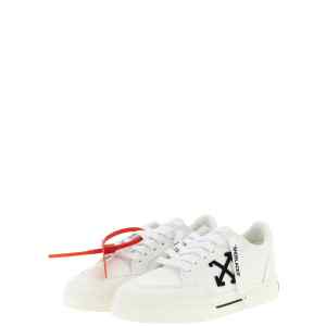 Off White Vulcanized Sneakers