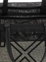 Off White Small Market Shopping Bag