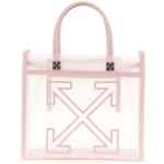 Off White Small Market Shopping Bag