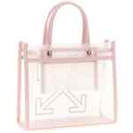 Off White Small Market Shopping Bag