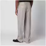 Tagliatore Tailored trousers in beige linen