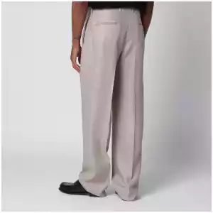 Tagliatore Tailored trousers in beige linen