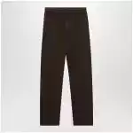 LEMAIRE Brown twill trousers