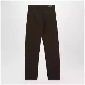 LEMAIRE Brown twill trousers