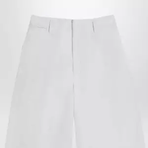 LEMAIRE Rice-white cotton trousers