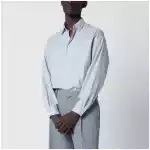 Lardini Light Blue Cotton Blend Shirt