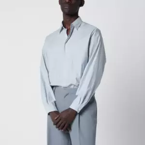 Lardini Light Blue Cotton Blend Shirt