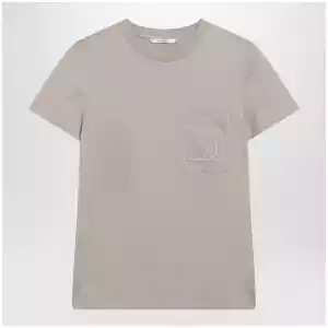 Max Mara Sand cotton jersey T-shirt