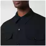 Lardini Blue wool shirt jacket