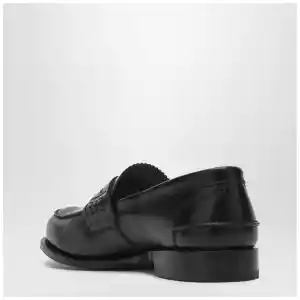 Church's Black shiny leather Pembrey loafers