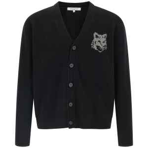 Maison Kitsuné Fox Head Cardigan
