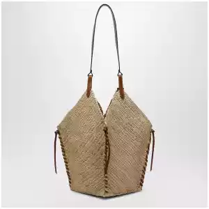 ISABEL MARANT Tampa shopping bag in raffia