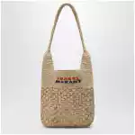 ISABEL MARANT Small Praia bag in natural raffia