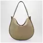 ISABEL MARANT Oskan hobo soft bag in sand-colored suede