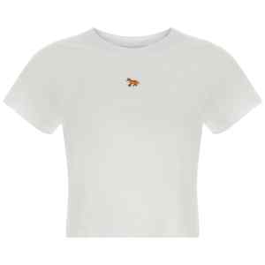 Maison Kitsuné Baby Fox Cropped T-shirt