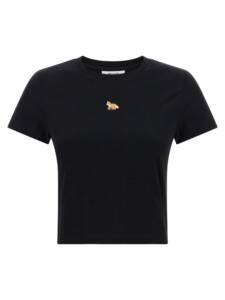 Maison Kitsuné Baby Fox Cropped T-shirt