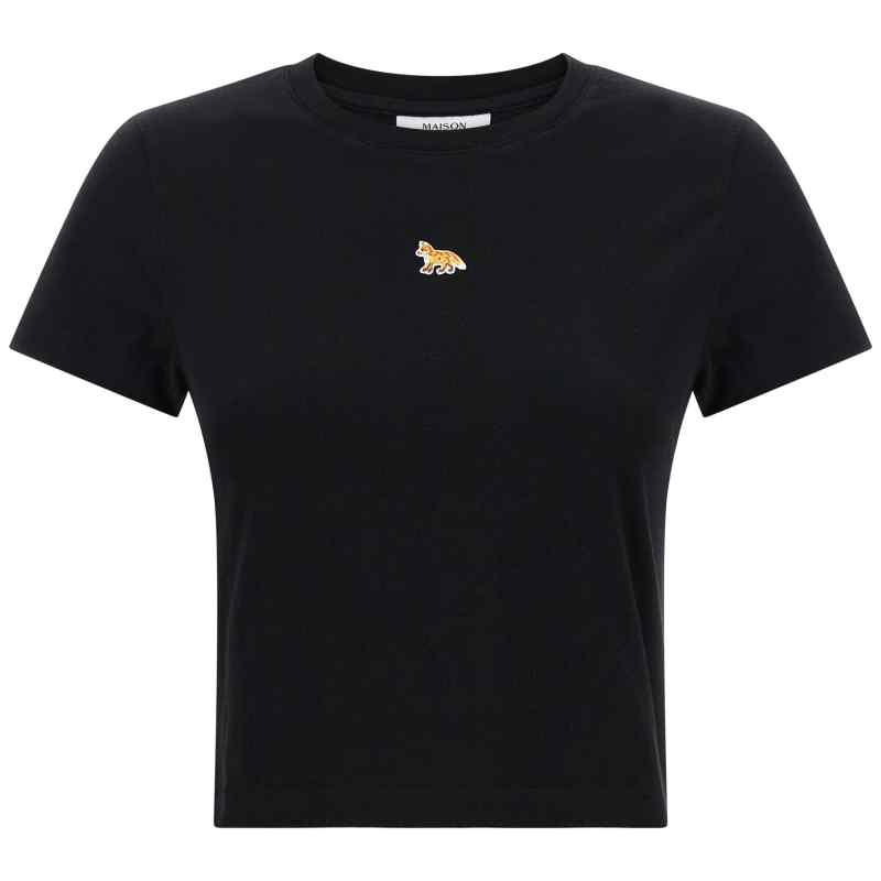 Maison Kitsuné Baby Fox Cropped T-shirt