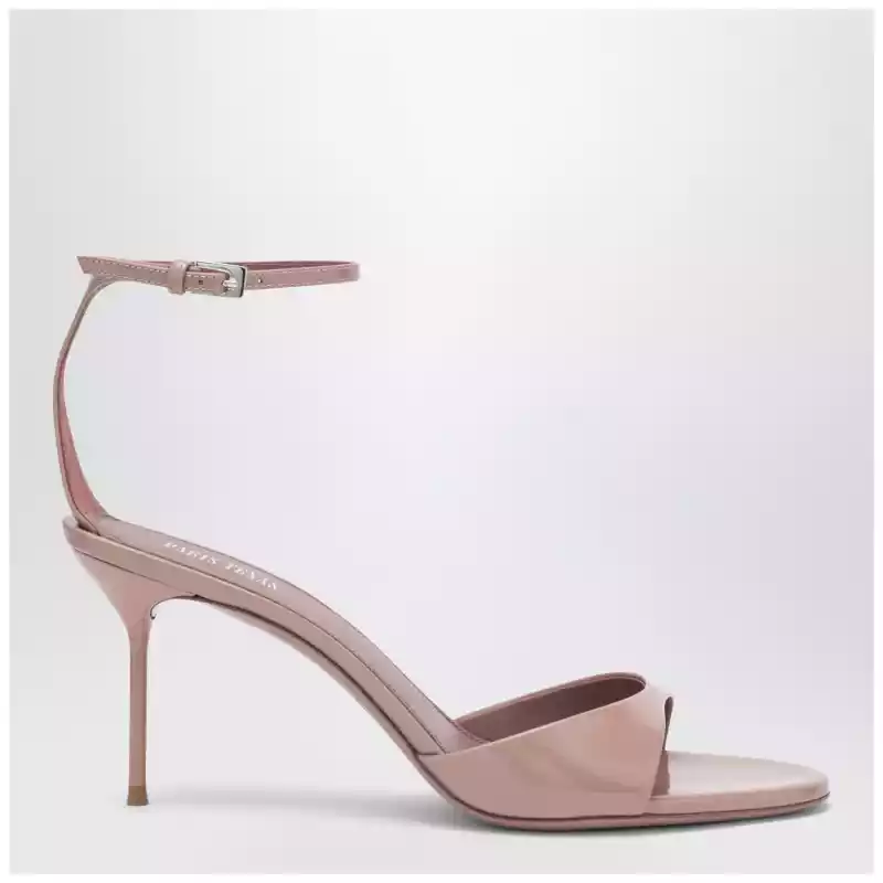 Paris Texas Lidia antique pink patent leather sandal