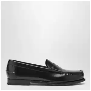Church's Classic black leather loafer