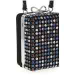 Self-Portrait Multi Crystal Chainmail Handbag