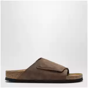 Birkenstock Brown Solana VL suede slides