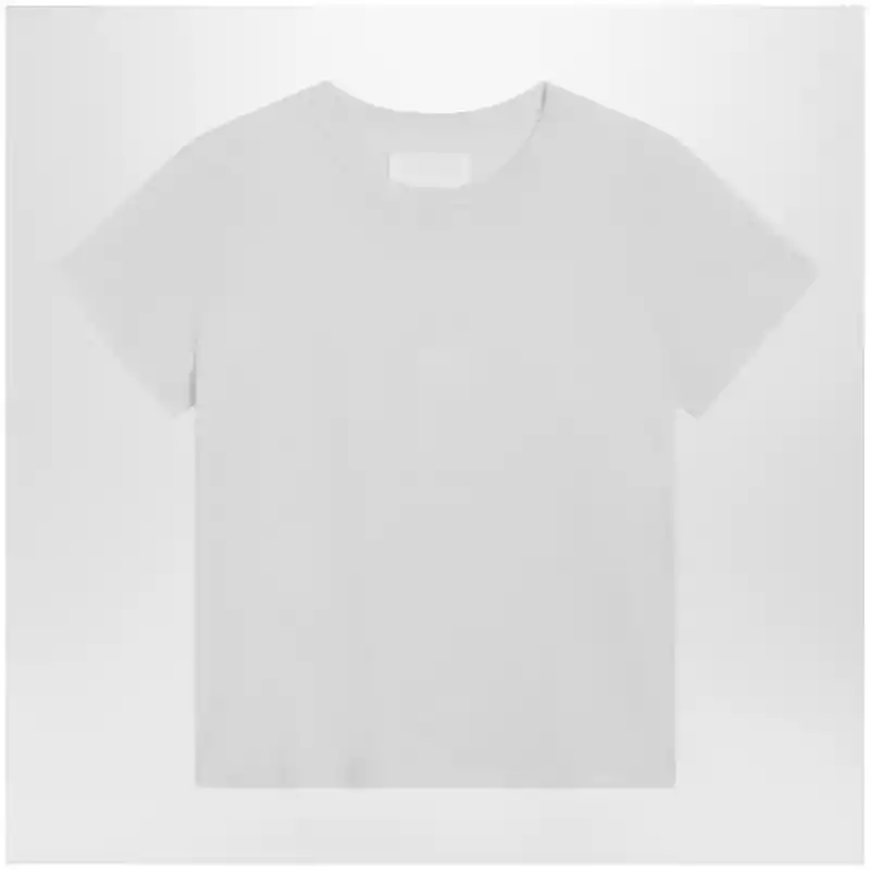 Maison Margiela Cotton jersey short-sleeve crew-neck T-shirt in white