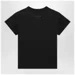 MM6 Maison Margiela Black T-shirt with Numeric Signature patch
