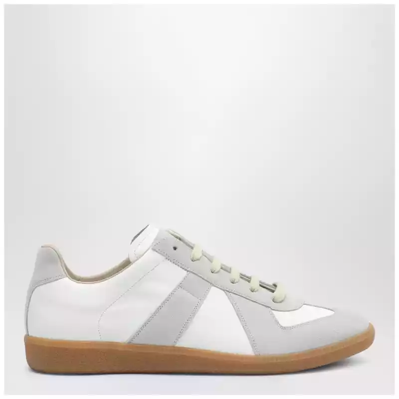 Maison Margiela Grey and white Replica sneakers