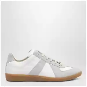 Maison Margiela Grey and white Replica sneakers