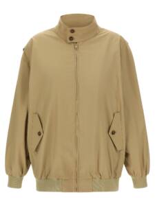 Mm6 Maison Margiela White Stitch Line Jacket