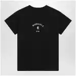 MM6 Maison Margiela Black T-shirt with logo print