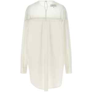 Mm6 Maison Margiela Tulle Insert Shirt