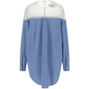 Mm6 Maison Margiela Tulle Insert Shirt