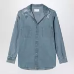 Maison Margiela Ice blue denim shirt