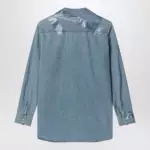 Maison Margiela Ice blue denim shirt