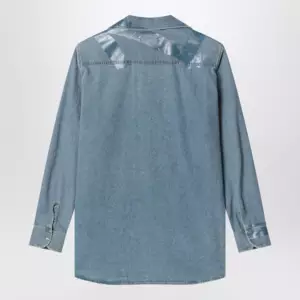Maison Margiela Ice blue denim shirt