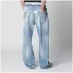Dsquared2 Light-wash blue denim jogger jeans