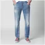 Dsquared2 Skater light-wash stretch denim jeans in blue
