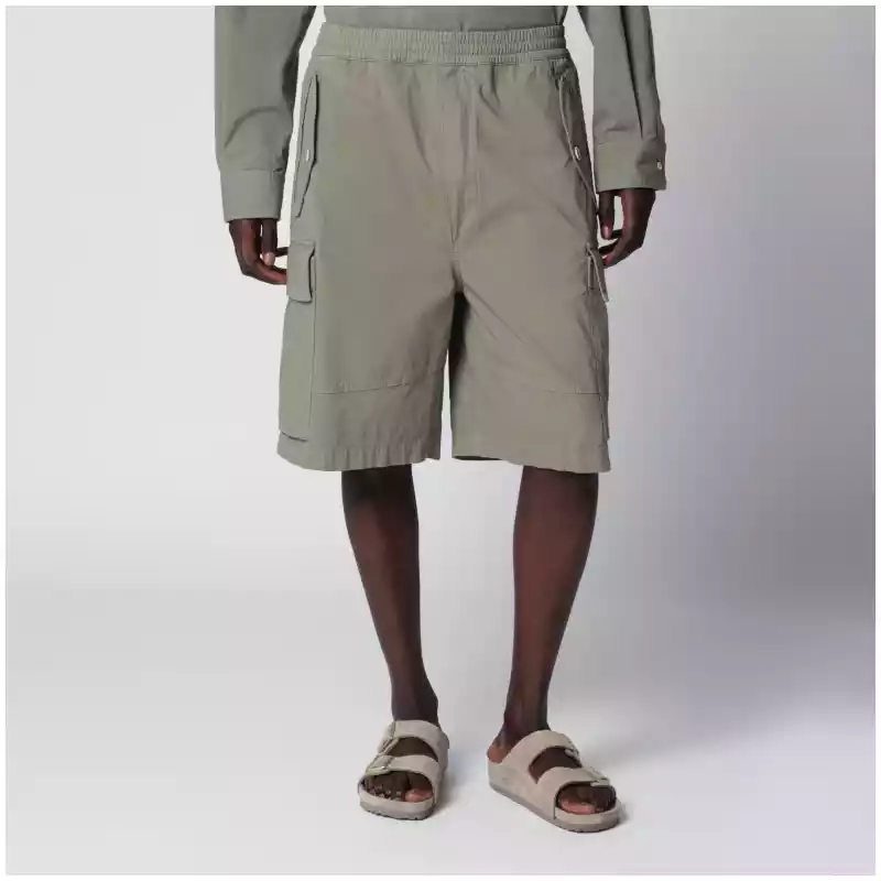 S71MU0881D35058_S_DSQUA-734.a Dsquared2 D2 Cargo ripstop cotton cargo shorts in oak