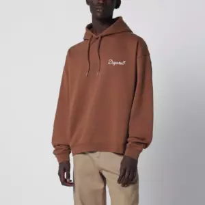 Dsquared2 Brown relaxed-fit sweatshirt with logo
