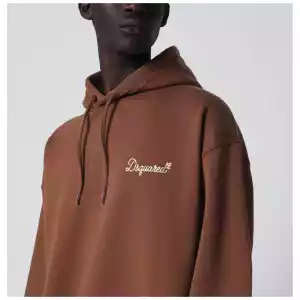 Dsquared2 Brown relaxed-fit sweatshirt with logo