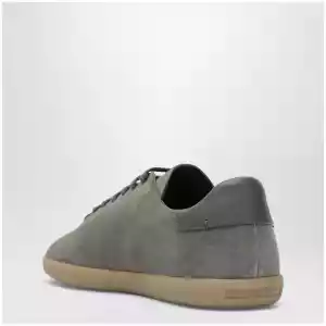 ZEGNA Grey suede sneakers