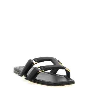 Elisabetta Franchi Nappa Leather Sandals